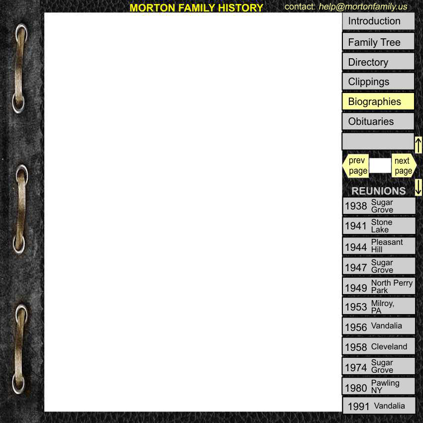 Morton Family History